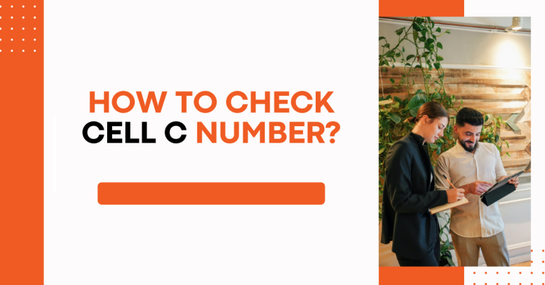 How To Check Cell C Number