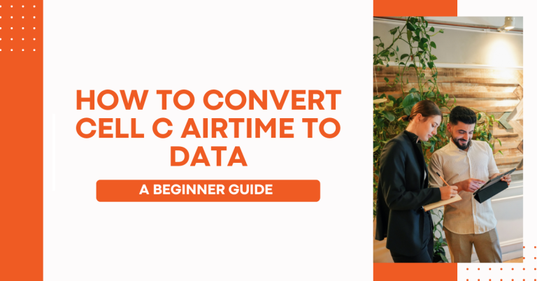 How To Convert Cell C Airtime To Data