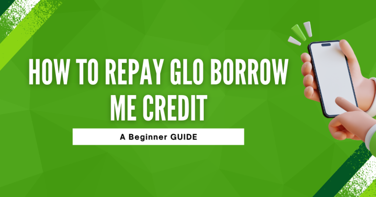 How To Repay Glo Borrow Me Credit