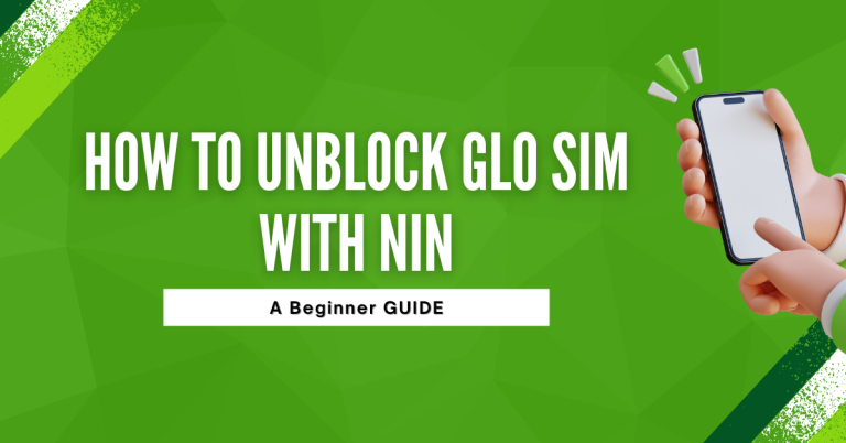 how to unblock glo sim with nin