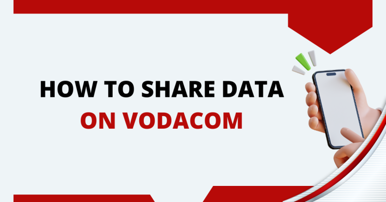 How To Share Data On Vodacom