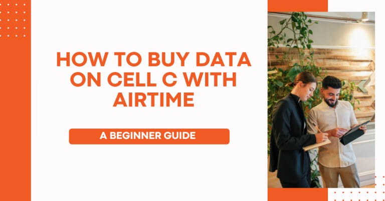 How To Buy Data On Cell C With Airtime