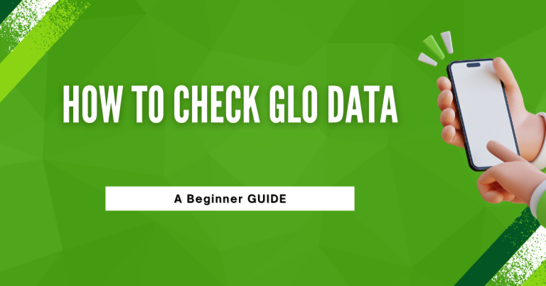 How To Check GLO Data