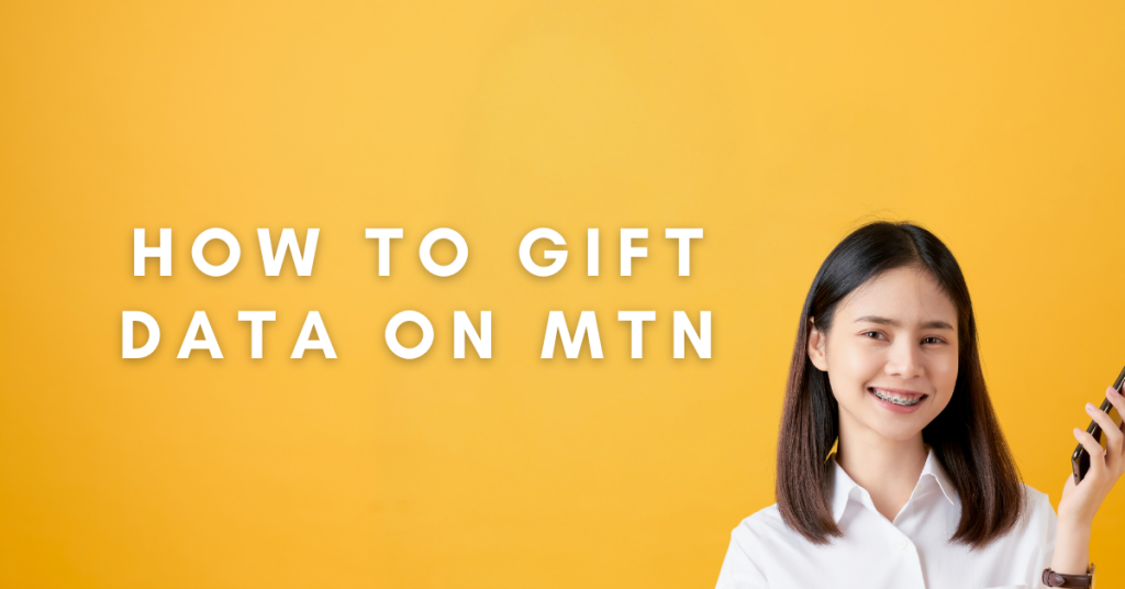 how to gift data on mtn