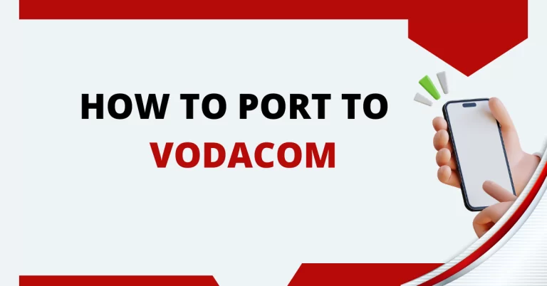 How To Port To Vodacom