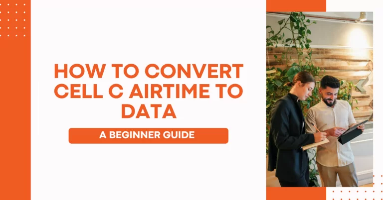 How To Convert Cell C Airtime To Data