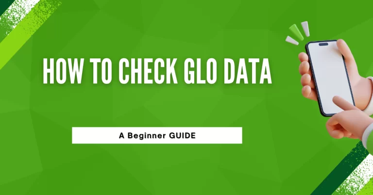 How To Check GLO Data