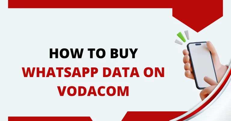 How To Buy WhatsApp Data On Vodacom